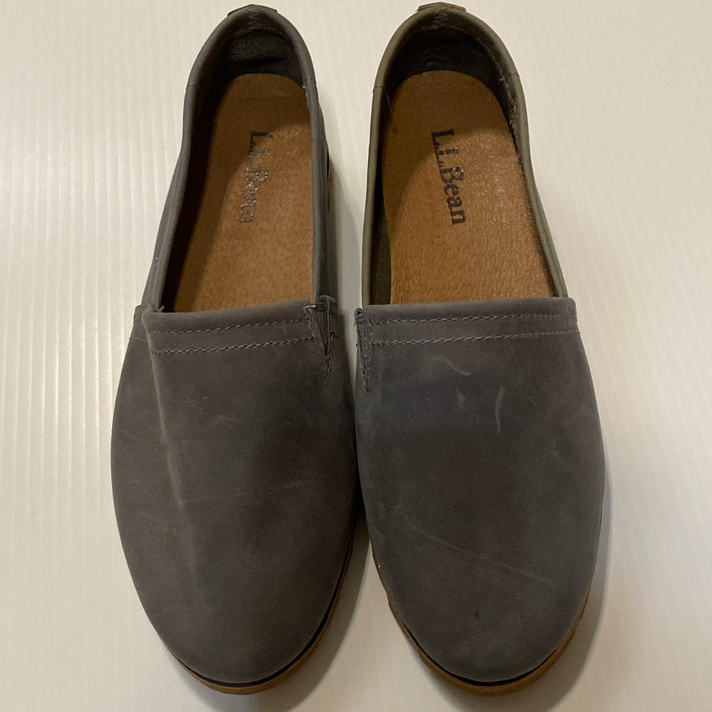 L.L. Bean Women's Lakewashed Slip-Ons Item 512229 - size 7 M